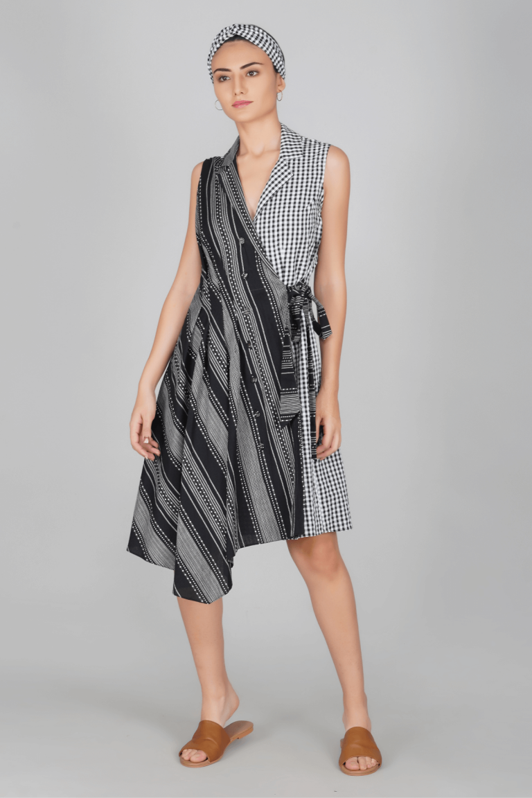 Check Warp Dress