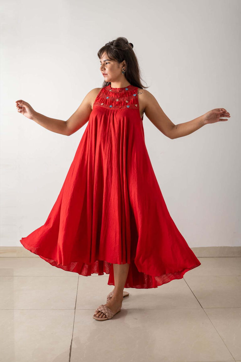 Flounce Dress