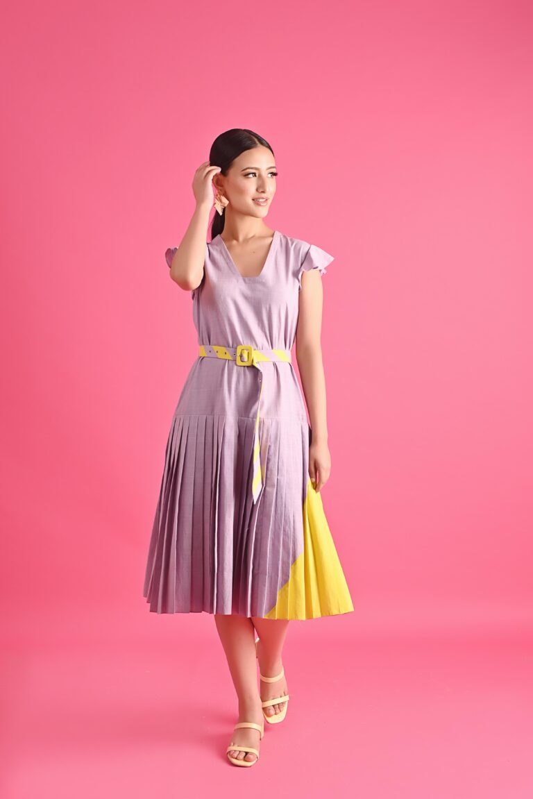 Fronce dress