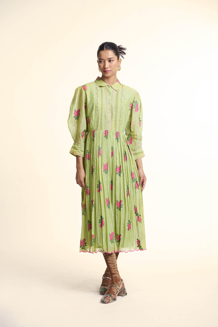 blush_dress_leaf_green_1